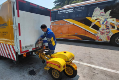 JSB Uji Kekesatan Jalan Tol Semarang-Batang