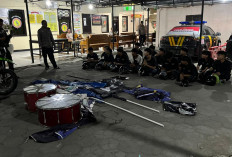 Aksi Konvoi Knalpot Brong di Kota Solo, 15 Pelajar Diamankan Polisi