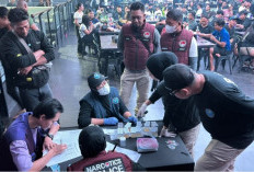 Sisir Tempat Hiburan Malam, BNN dan Polres Tegal Kota Gelar Tes Urine Mendadak