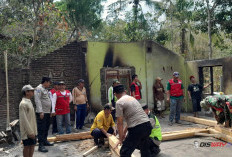 Ditinggal Kerja, Api Bakar Rumah Warga Kebumen hingga Ternak Ikut Hangus