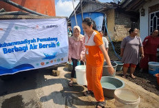 Kekeringan di Pemalang: Warga Pulosari Antre Bantuan Air Bersih MDMC Muhammadiyah