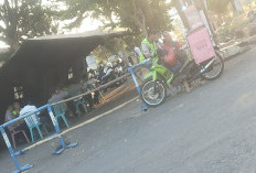 Jelang Puncak Acara PSHT 2026 di Madiun, Puluhan Anggota Polres Salatiga Siaga di Exit Tol Tingkir