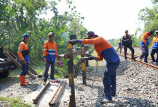 KAI Daop 4 Semarang Tutup Perlintasan Sebidang yang Tak Dijaga di Desa Milir Grobogan
