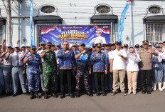 Lomba Ketangkasan Baris Berbaris Lanal Tegal Bentuk Karakter Disiplin dan Jiwa Kepemimpinan Pelajar