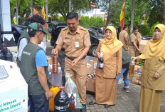 11 Ribu Liter Minyak Jelantah ASN Batang untuk Rekor MURI Cuan Rp90 Juta
