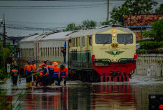 23 Kereta Api Dibatalkan pada Senin 19 Januari 2025, Jalur Pekalongan–Sragi Masih Banjir