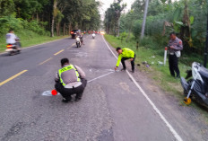 Yamaha R15 VS Yamaha Nouvo Adu Banteng di Jalan Raya Balapulang, 2 Pengendara Motor Tewas  