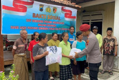 HUT ke-78 Reserse Polri, Satreskrim Polres Grobogan Bagikan Paket Sembako