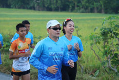 Wabup Dion Agasi Ikut Hexa Fun Run 5K SMA N 6 Purworejo, Kampanyekan Hidup Sehat dan Dukung UMKM