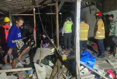 Bangunan Limasan dari Kayu Akasia dan Mahoni di Geyer Grobogan Ludes Terbakar