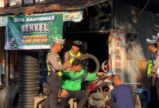 Puluhan Pengemudi Ojol Digelandang ke Mapolres Pati, Ada Masalah Apa? 