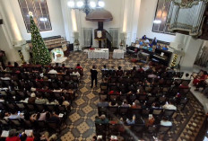 Hangatnya Misa Natal 2025 di Gereja Blenduk, Ikon Kota Lama Semarang yang Kembali Hidup Usai Renovasi