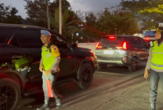 Arus Balik Lebsran Mulai Meningkat, Polres Semarang Berlaku Rekayasa Lalin dan Kanalisasi Rest Area