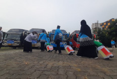 Kloter 24 SOC Berangkat! 138 Jemaah Haji Kota Semarang Dilepas ke Donohudan, Total Capai 1.747 Orang
