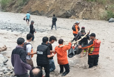 Terseret Arus Banjir, Jasad  Ajun Arman Permadi Ditemukan Di Sungai Gung Kajen Lebaksiu Tegal
