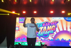 Ribuan Warga Tumpah Ruah, Konser NDX AKA Warnai Malam Batang Bahagia