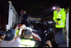 Terjaring Razia Balapan Liar, 69 Sepeda Motor Diangkut Satlantas Polres Semarang 