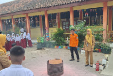 SD Negeri Slerok 1 Tegal Gelar Sosialisasi Sekolah Siaga Bencana, Siswa Dilatih Simulasi Evakuasi