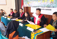 Demi Silalahi, Christina Diadili Hakim PN Batang di Balai Desa Klidang Lor