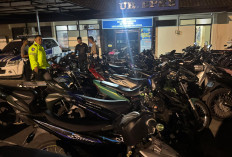 Puluhan Ranmor Dikandangkan di Mako Satlantas Polres Salatiga, Karena Knalpot Brong dan Aksi Balap Liar