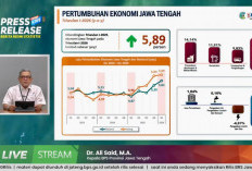 Ekonomi Jateng Tumbuh 5,89% di Triwulan I-2026
