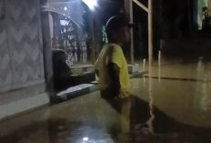 Sungai Cenang Meluap, Ratusan Rumah dan Sekolah di Jatimulya Tegal Terendam Banjir