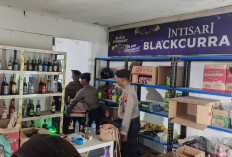 Polisi Sita 202 Botol Miras dari Toko di Nyamok Kajen, Ini Rinciannya