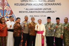Silaturahmi Natal dengan Gereja Katolik dan Pantekosta, Sekda Jateng Ajak Umat Jaga Lingkungan