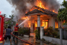 Ditinggal Merantau ke Jakarta, Rumah di Grobogan Ludes Terbakar