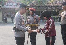 Kapolres Tegal Beri Penghargaan Atlet Pelajar di Haornas 2026  