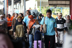 H-1 Lebaran 2026, 47 Ribu Penumpang Padati Kereta Api Daop 4 Semarang