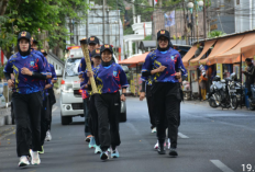 Senyum Sumringah Ruwiyati dan Erni Ulat Ningsih, Dua Atlet Legendaris Salatiga Kawal Obor PORPROV XVII