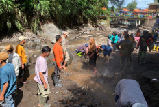 Banjir Bandang Guci Tegal, Butuh Sepekan Bersihkan Pancuran 13 dan 5