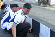 Karanganyar Bersolek Sambut HUT RI, Ratusan Relawan Percantik Fasilitas Umum