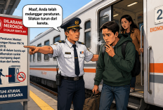KAI Daop 4 Semarang Tak Lagi Toleransi Perokok di Kereta, 19 Penumpang Sudah Diturunkan Sepanjang 2026