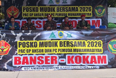 Beda Lebaran, Tetap Bersaudara: Kokam dan Banser Kompak Layani Pemudik