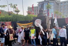 Petani Dayunan Demo di Polda Jateng, Desak Penghentian Penyidikan Dugaan Kriminalisasi Sengketa Lahan