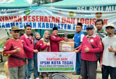 IPSM Kota Tegal Salurkan Bantuan untuk Korban Tanah Bergerak di Padasari