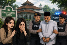 Cabuli 2 Anak Kandung, Pendiri Ponpes di Klaten Ditahan dan Ditetapkan Tersangka