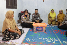 Satlantas Polres Tegal Sambangi Ponpes dan Warga dalam Baksos HUT Lalu Lintas Bhayangkara
