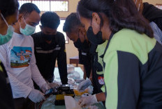 Trauma Healing ala TBIG untuk Siswa Korban Gempa Nagekeo NTT, Beri Pelatihan Fiber Optic