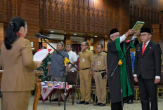 Handi Priyanto Resmi Dilantik Jadi Sekda Kota Semarang, Agustina: Raih Nilai Tertinggi Tanpa Intervensi