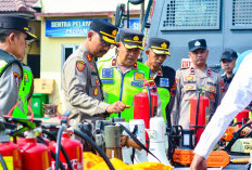 Antisipasi Kebakaran Lahan dan Kapal, Polres Tegal Kota Siagakan Armoured Water Cannon hingga Patroli