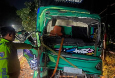 Kecelakaan Beruntun Tiga Truk di Gringsing Batang, Diduga Rem Blong