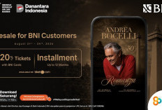 BNI Hadirkan Akses Eksklusif Menikmati Andrea Bocelli 