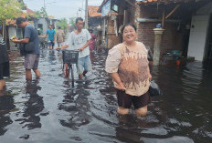 Tanggul Sungai Bremi Jebol, Ratusan Rumah di Pekalongan Terendam Banjir  