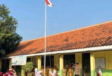 Semangat Bersama Cegah Bullying, SDN Mintaragen 4 Gelar Upacara Bersama Polsek Tegal Timur