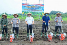 Kapolda Jateng Pimpin Tanam Raya Jagung di Karanganyar, Dukung Program Ketahanan Pangan Nasional