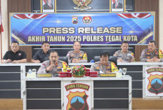 Angka Kriminalitas dan Kecelakaan di Kota Tegal Turun, Polres Siap Amankan Pergantian Tahun