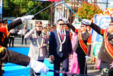 Tradisi Pedang Pora Tandai Pergantian Kapolres Tegal  